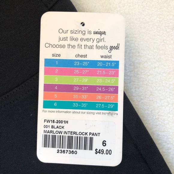 Triple Flip Marlow Interlock Pant, black - Picture 3 of 9